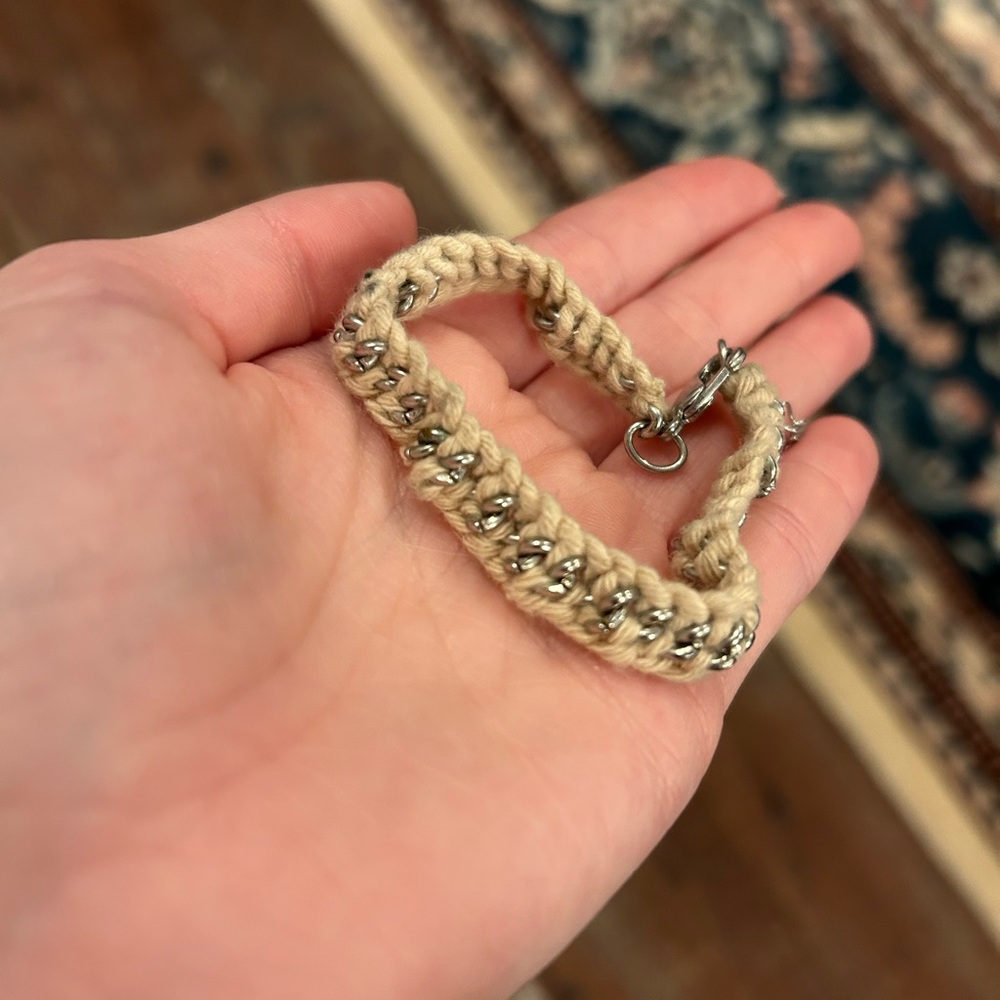 Chain metal y2k bracelet